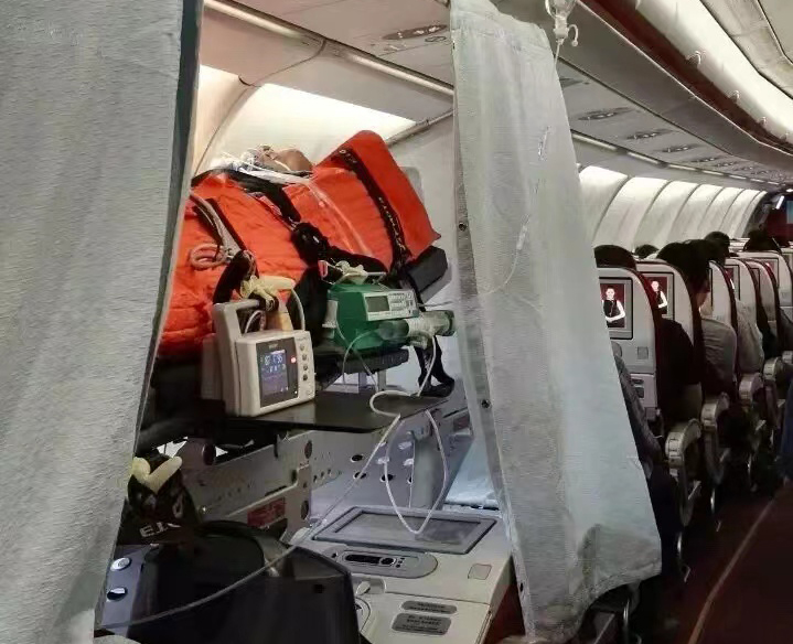 浪卡子县跨国医疗包机、航空担架